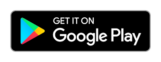 A black and white google play button with an image of a person.